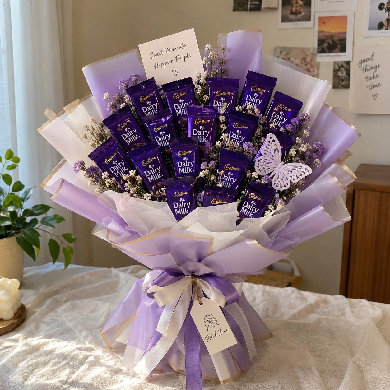 Sweet Theme Story – Themed Dairy Milk Bouquet