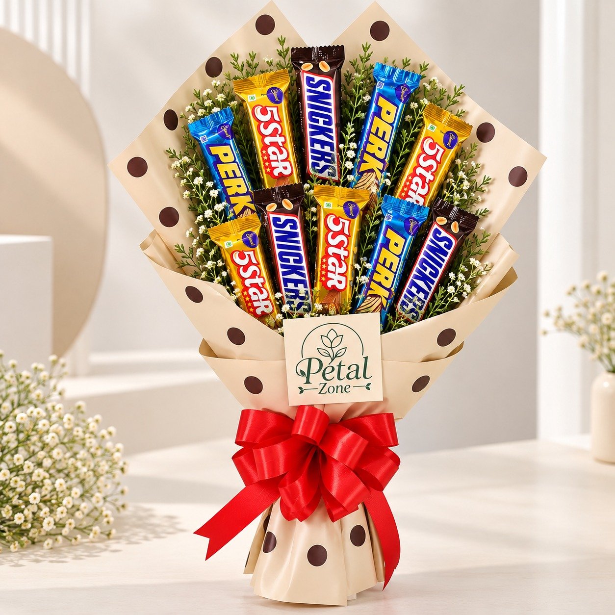 Sweet Trio – Mini Mixed Chocolate Bouquet