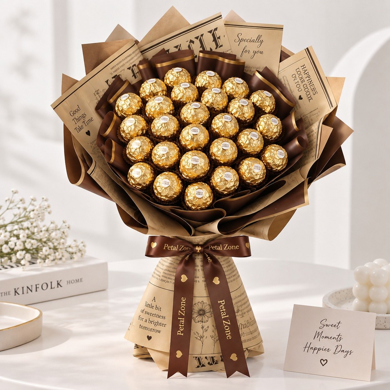 Luxury Gold – Premium Ferrero Rocher Bouquet