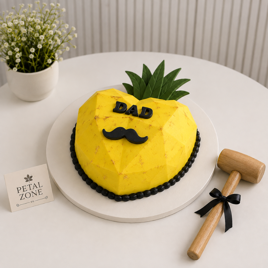 Tropical Surprise – Pineapple Pinata Cake