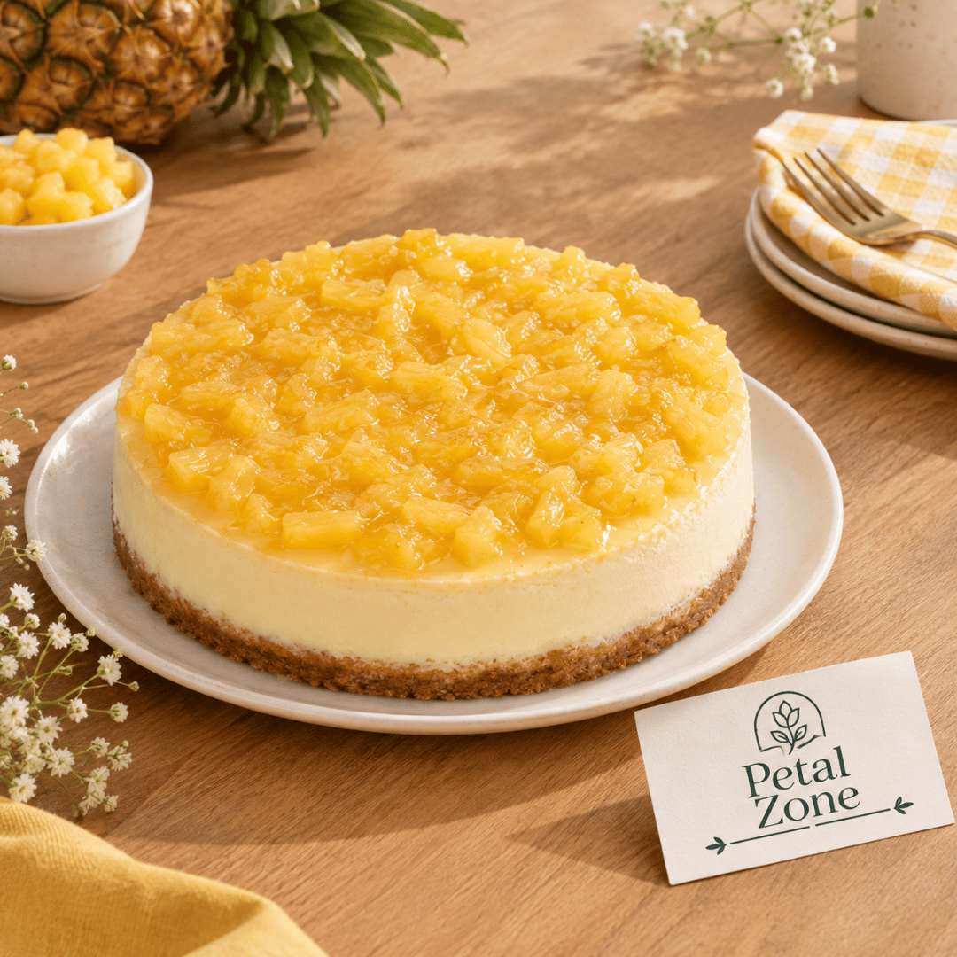 Tropical Cream – Pineapple Cheesecake