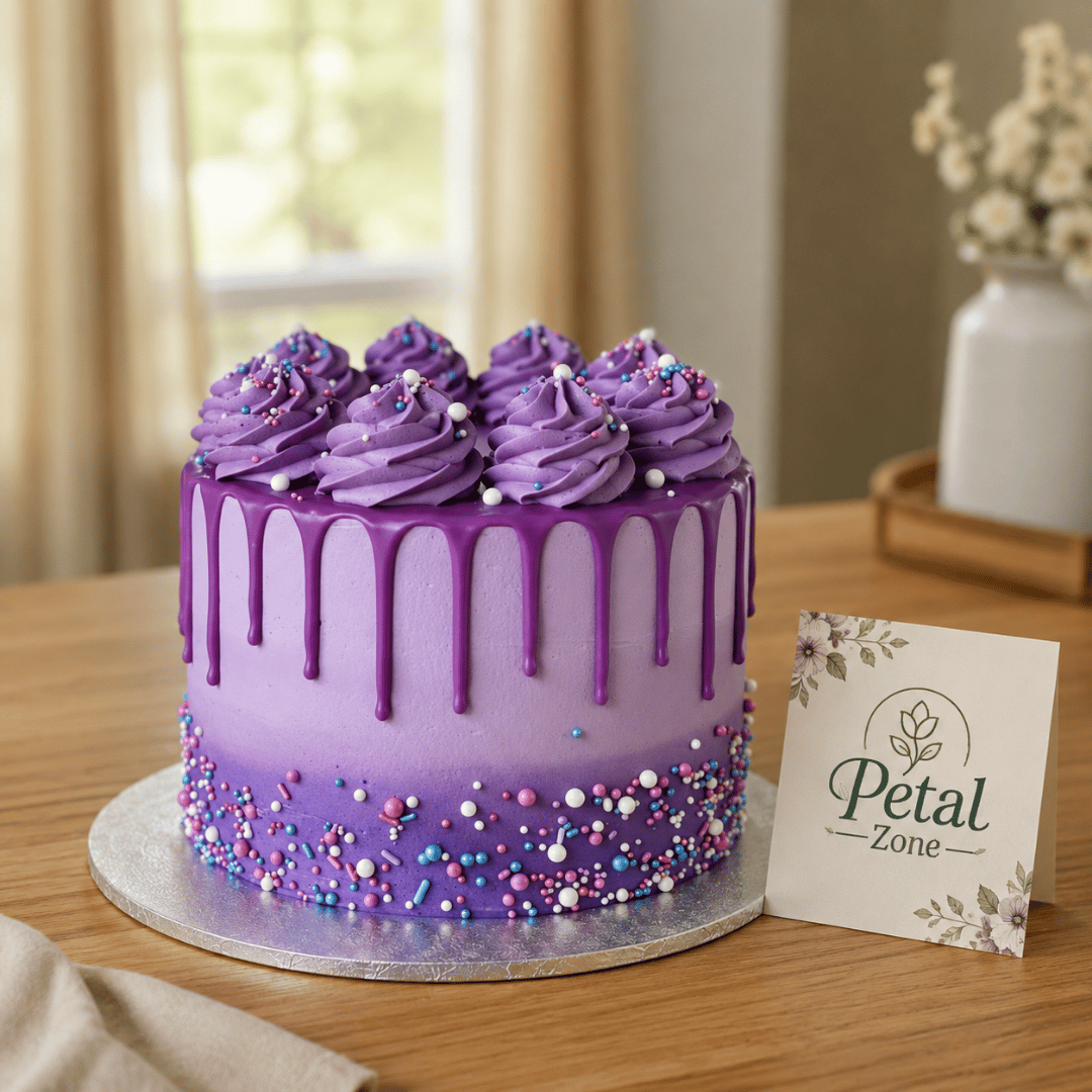 Blueberry Grandeur – Designer Cake