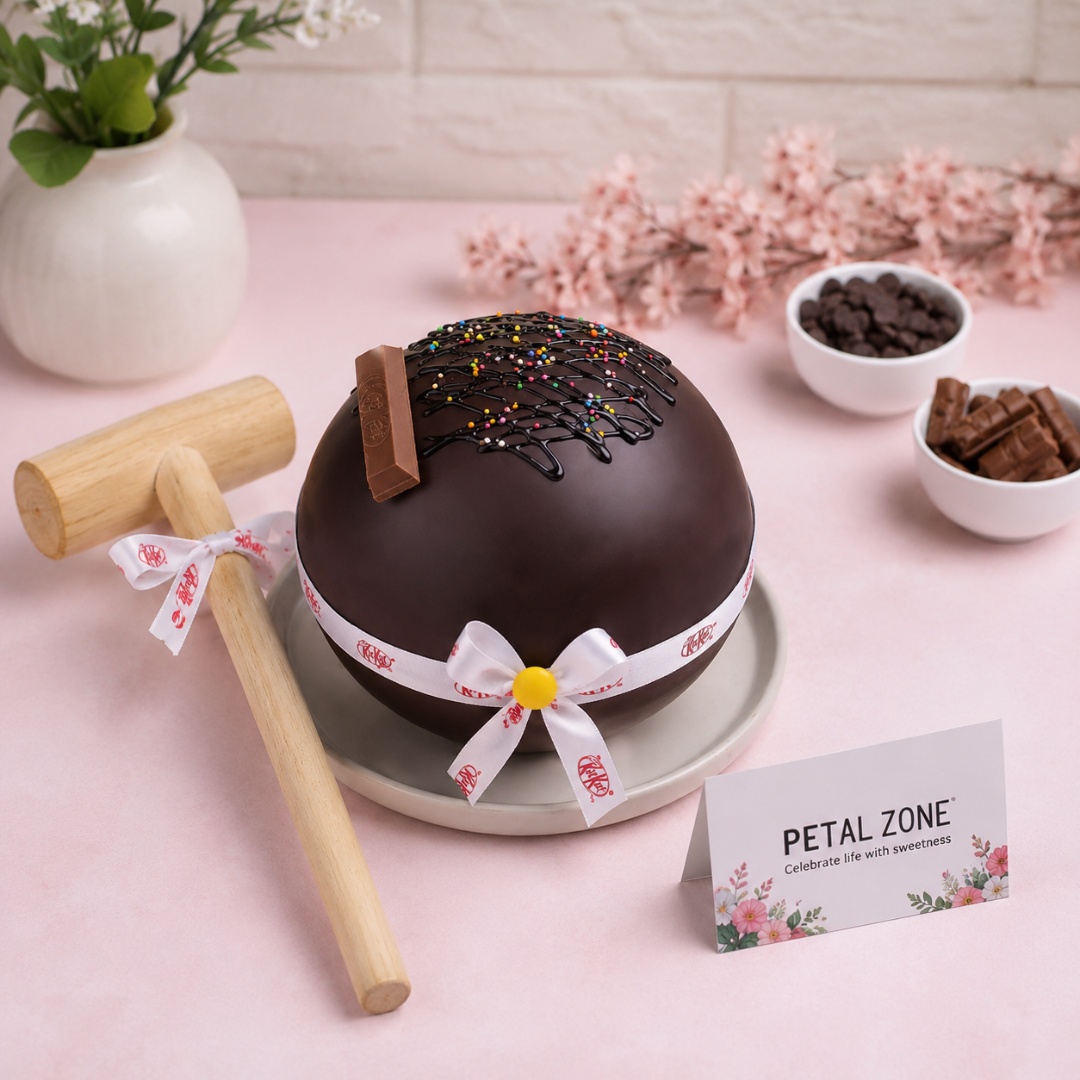 Kit Kat Surprise – Chocolate Pinata Cake