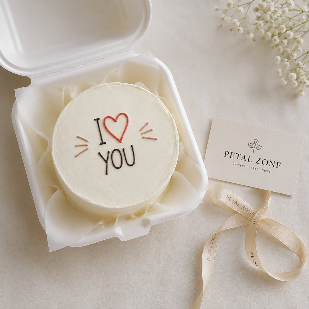 Little Snowy Forest – White Forest Bento Cake