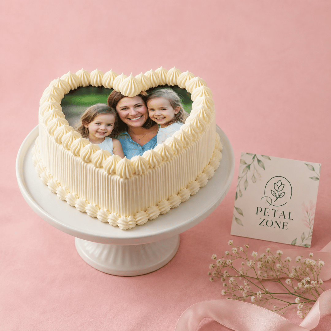 Picture-Perfect Moments – Vanilla Photo Cake