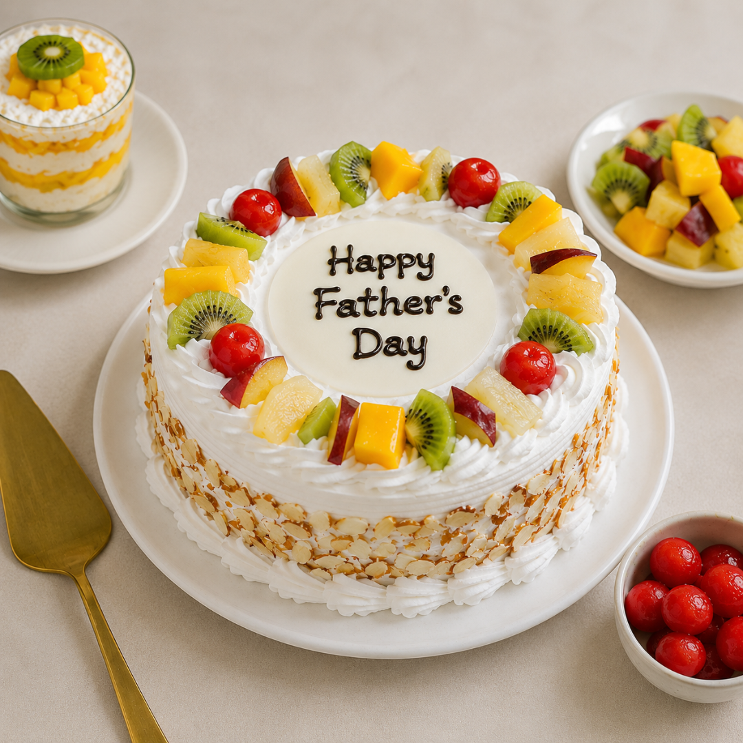 Garden of Fresh Fruits – Fruit Cream Cake