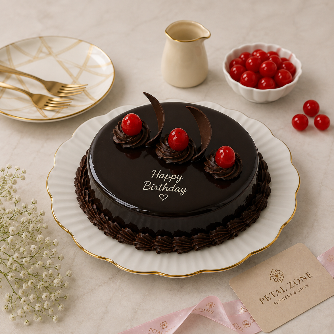 Midnight Truffle – Decadent Cream Cake