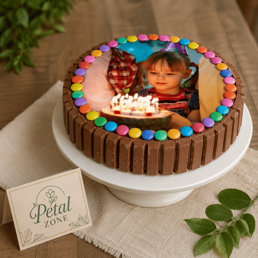 Snap, Share & Celebrate – Kit Kat Photo Cake