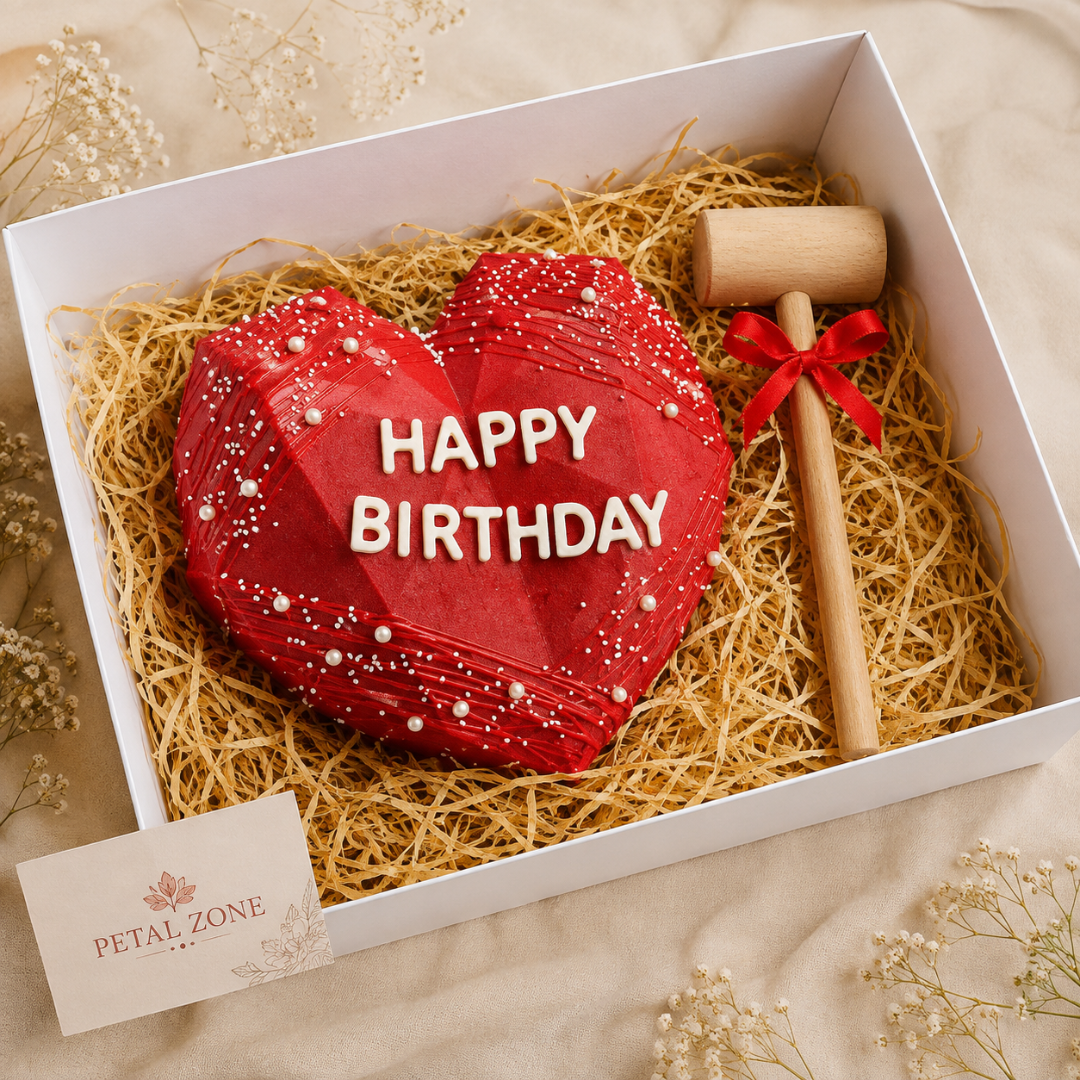 Velvet Surprise – Red Velvet Pinata Cake