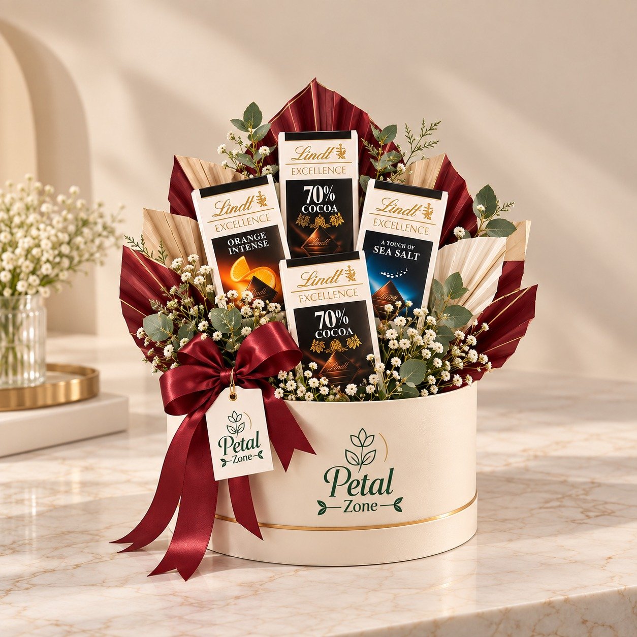 Lindt Luxe Box – Box Style Chocolate Bouquet