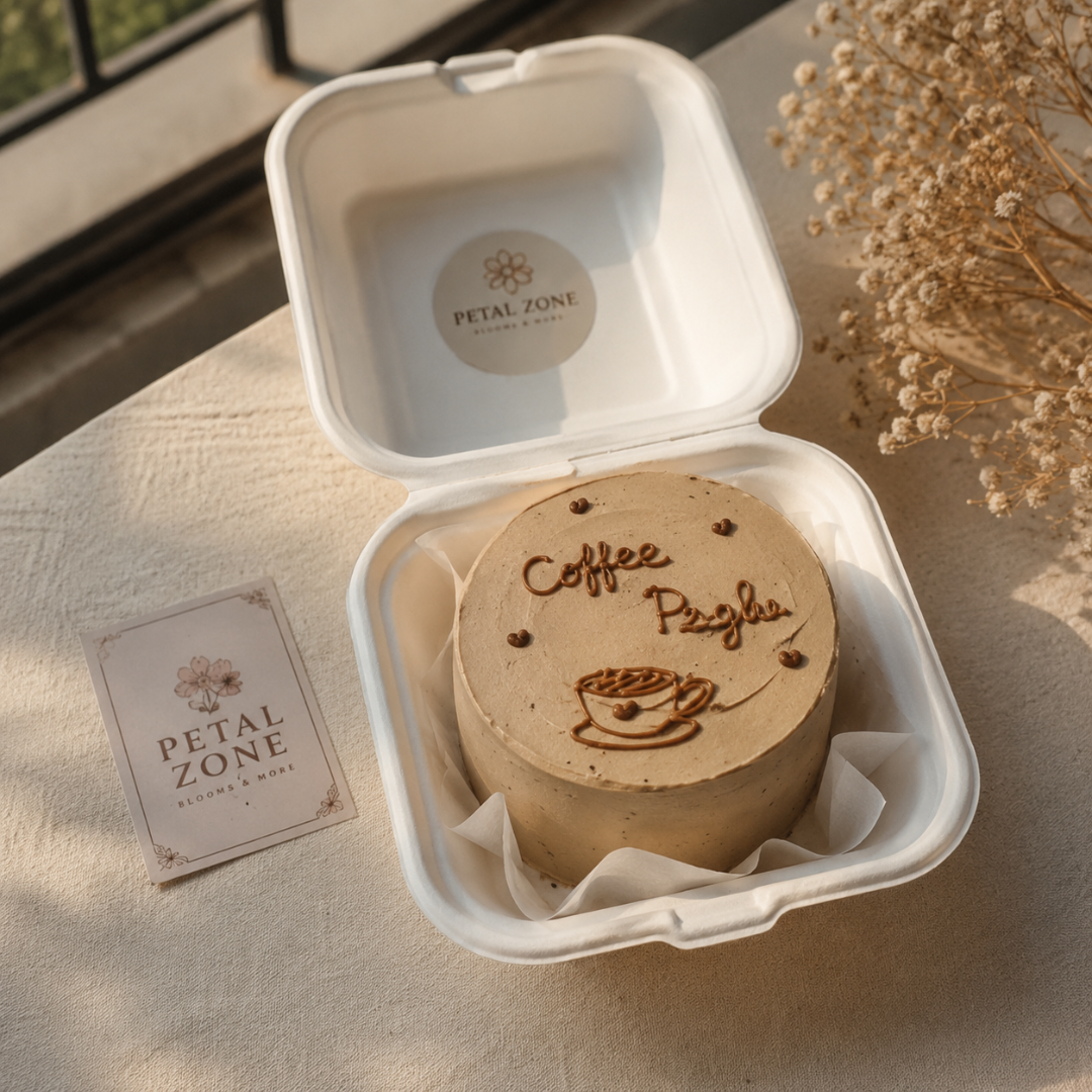 Little Coffee Indulgence – Coffee Bento Cake
