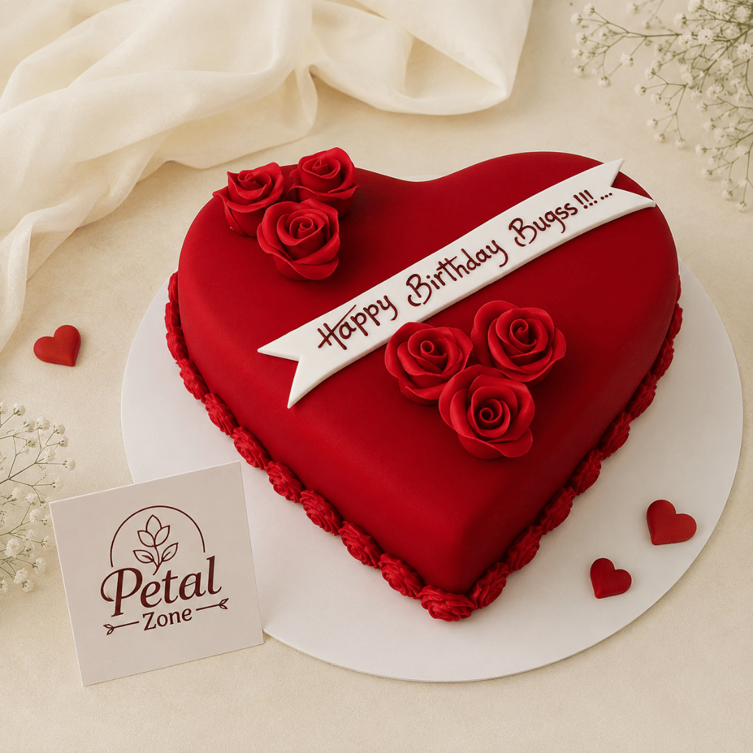 Velvet Luxe – Red Velvet Fondant Cake