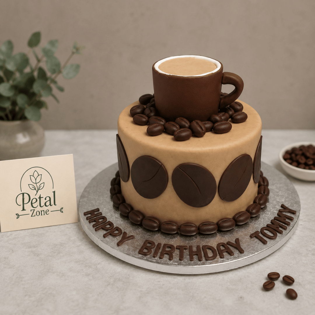 Coffee Couture – Fondant Cake