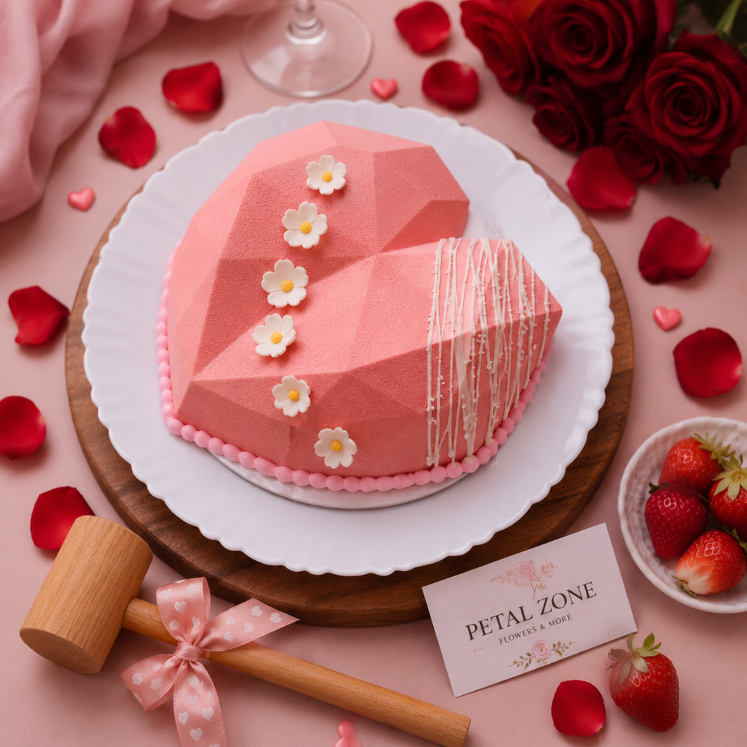 Strawberry Surprise – Strawberry Pinata Cake