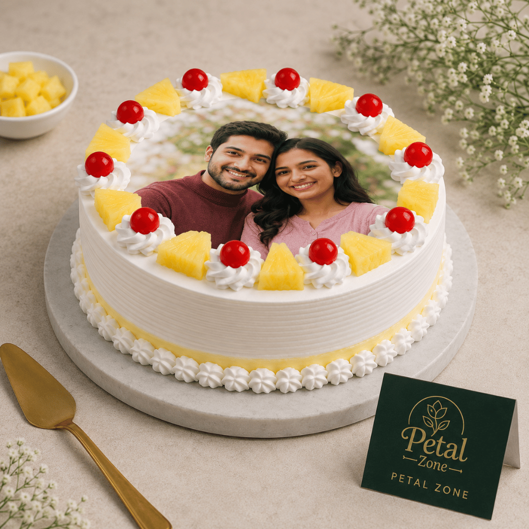 Tropical Memories – Pineapple Photo Cake 2