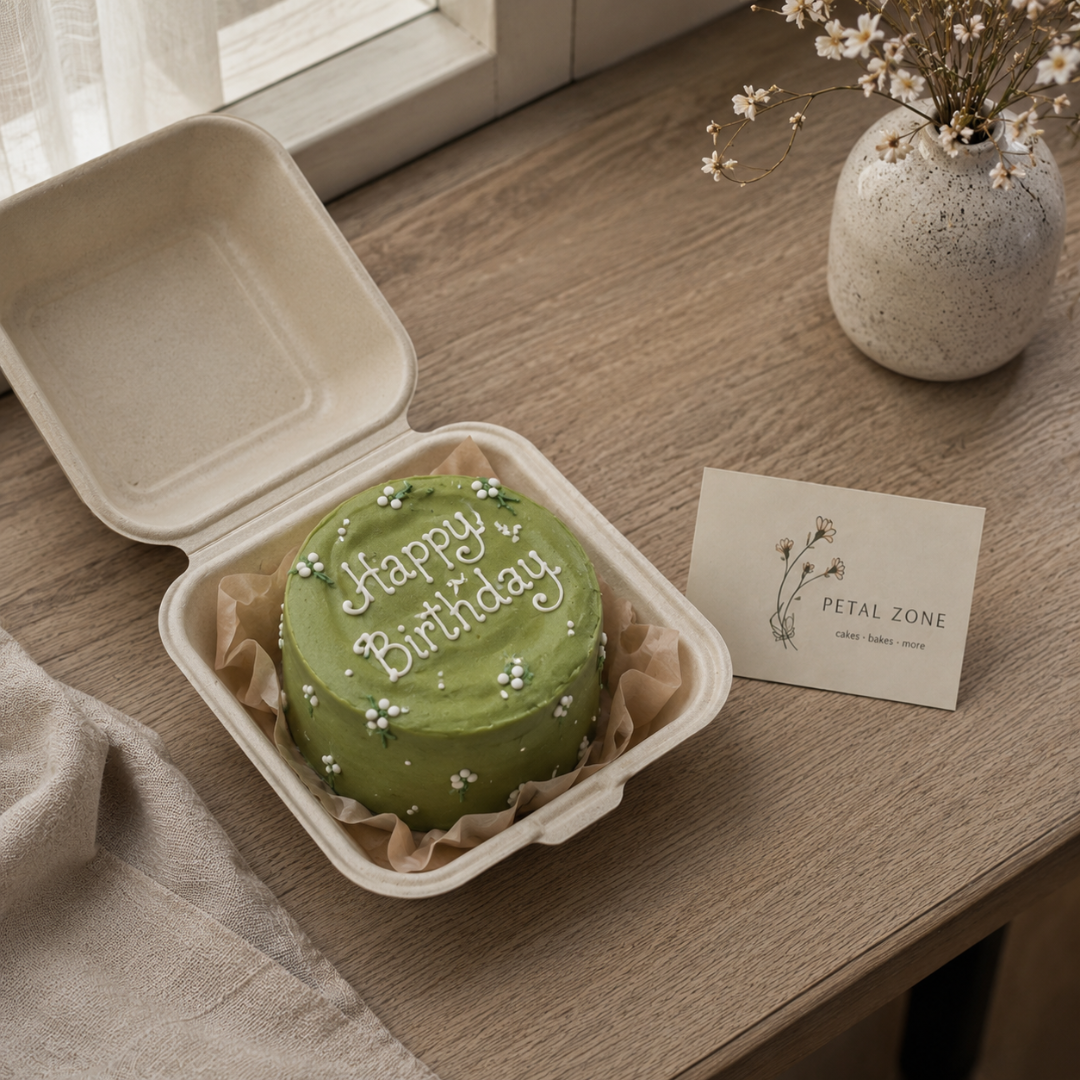 Mini Pistachio Royale – Pistachio Bento Cake 2