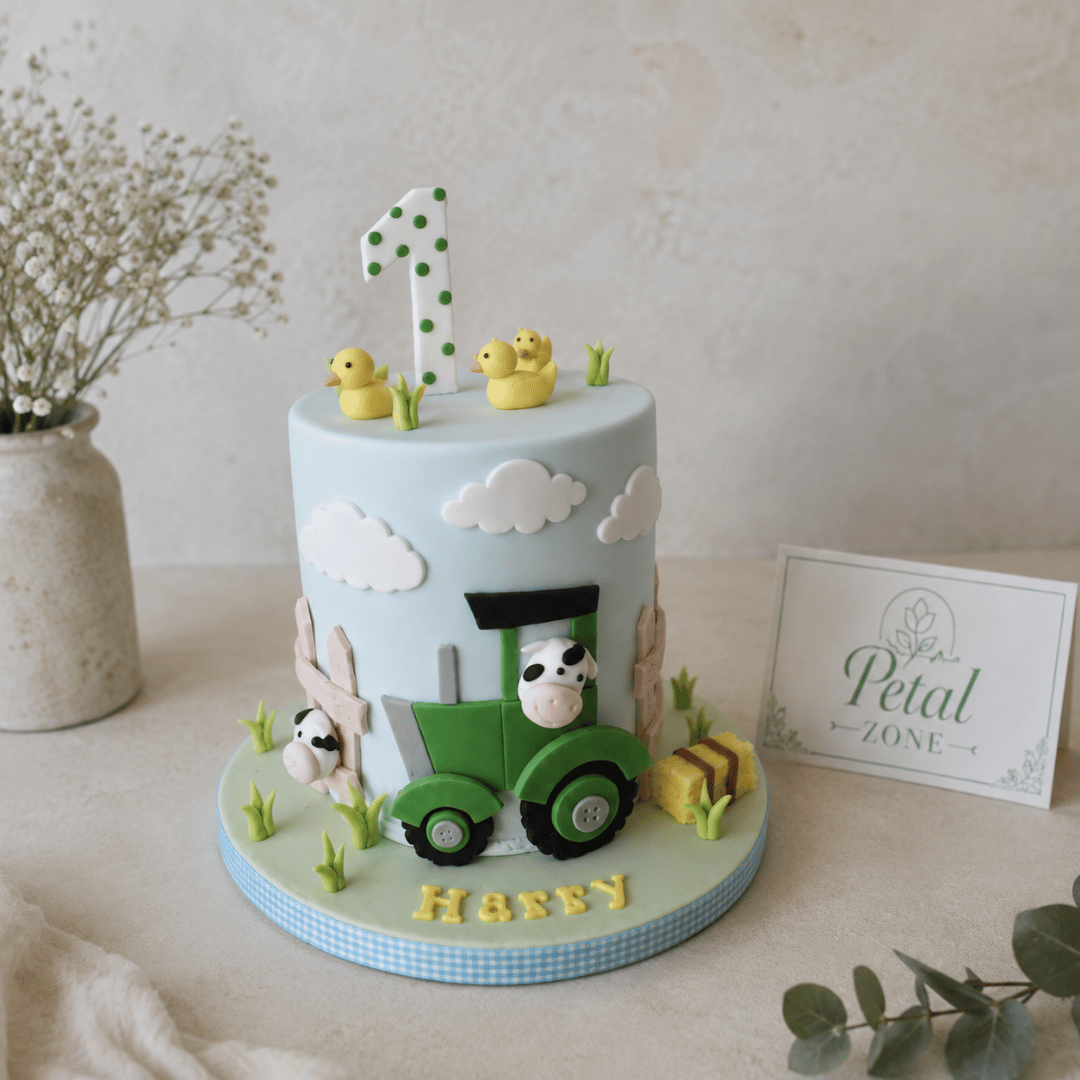 Pistachio Royale – Fondant Cake 2