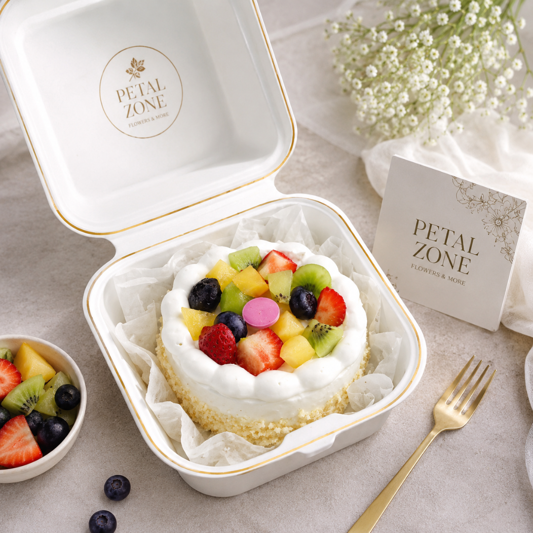 Little Garden of Fruits – Fruit Bento Cake 2