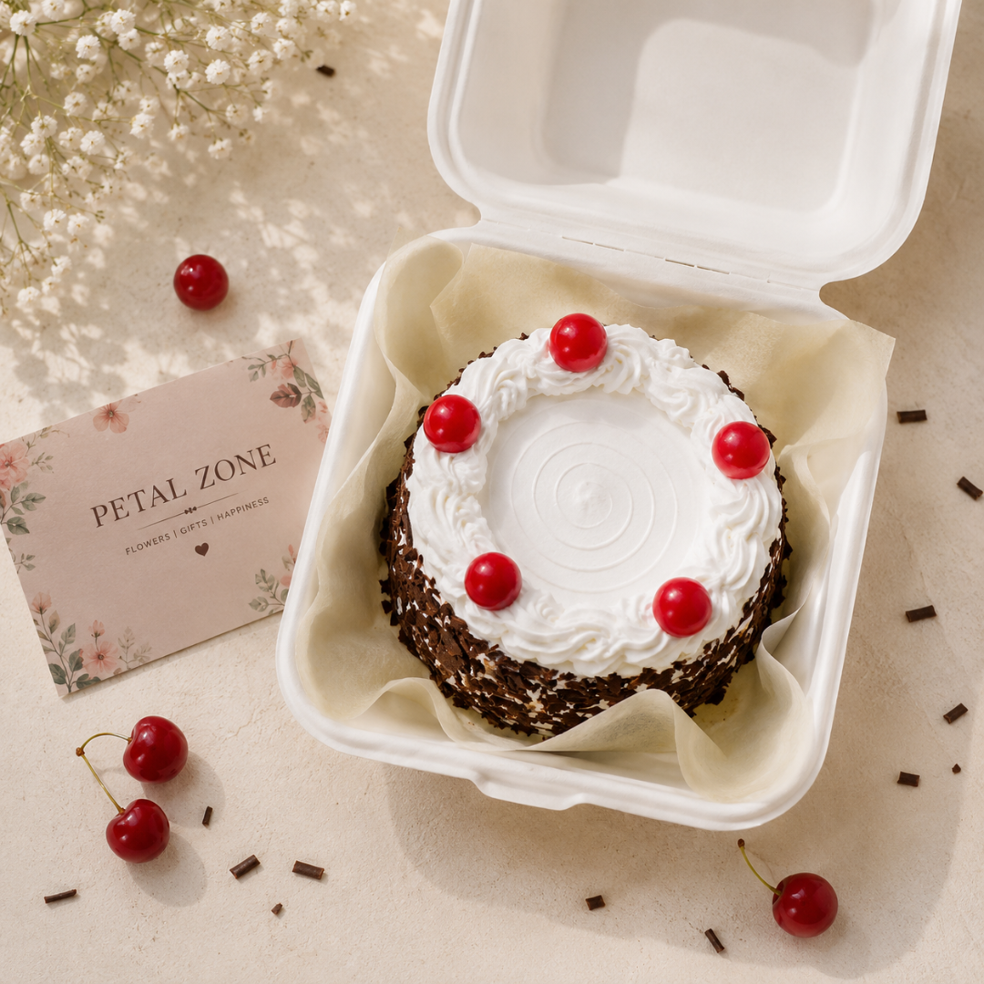 Little Forest Indulgence – Black Forest Bento Cake 2