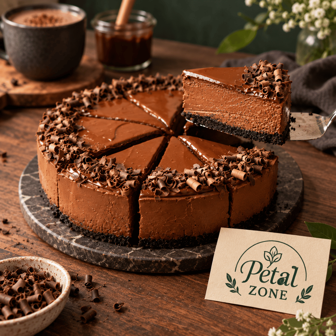 Chocolate Indulgence – Classic Chocolate Cheesecake 2