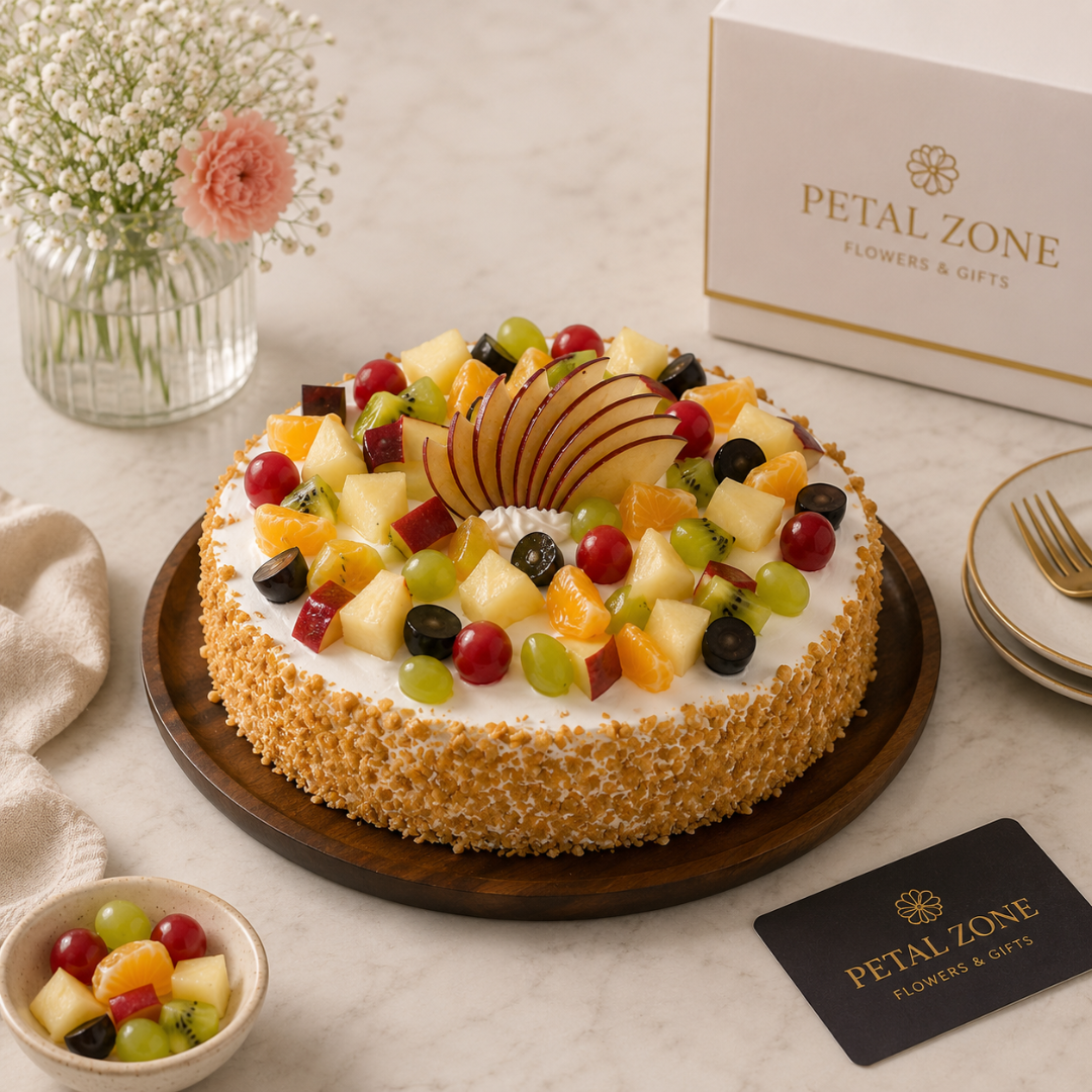 Garden of Fresh Fruits – Fruit Cream Cake 2