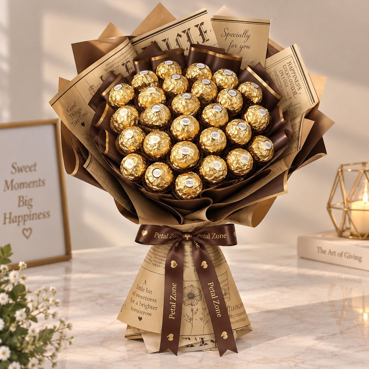 Luxury Gold – Premium Ferrero Rocher Bouquet 3