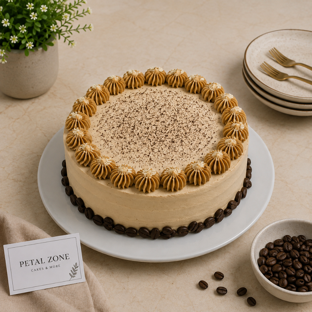 Coffee Crème Indulgence – Cream Cake 2