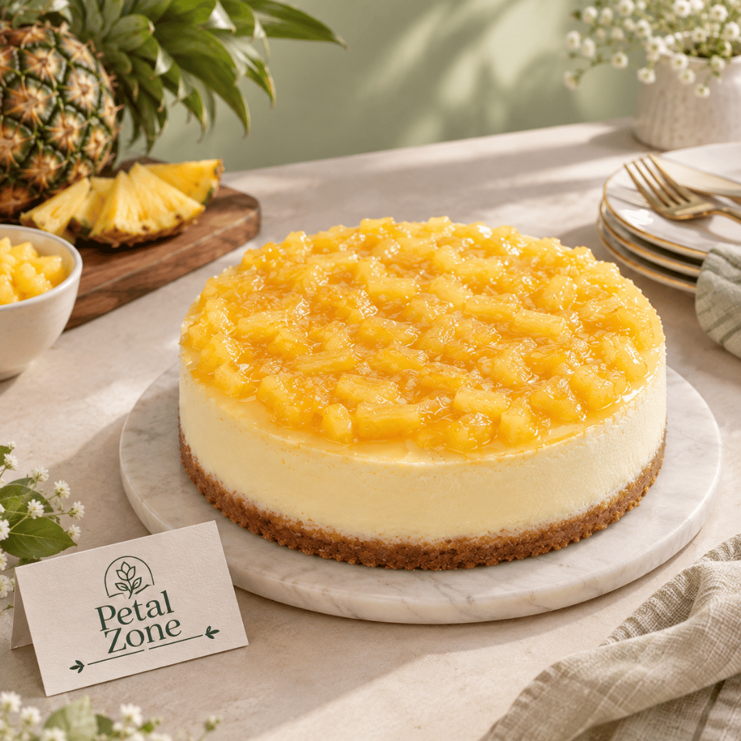 Tropical Cream – Pineapple Cheesecake 2