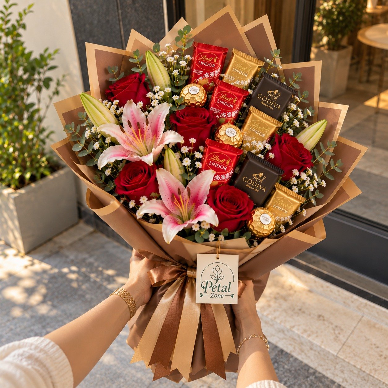 Luxury Chocolate Symphony – Mixed Premium Chocolate Bouquet 3