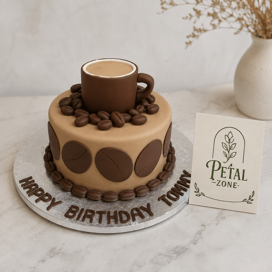 Coffee Couture – Fondant Cake 2
