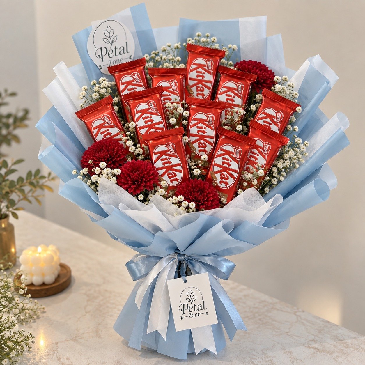 Sweet Theme Break – Themed Kit Kat Bouquet 2