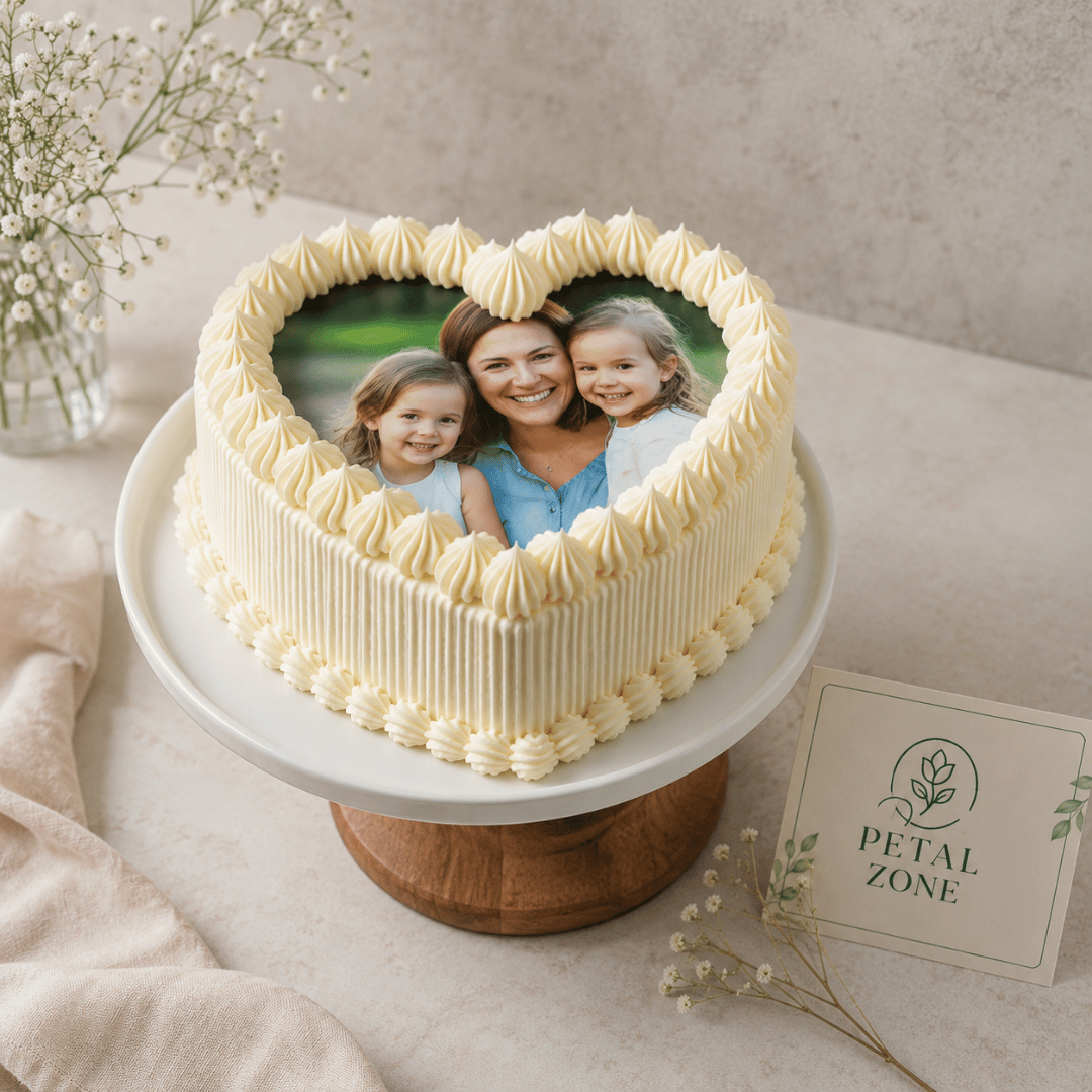 Picture-Perfect Moments – Vanilla Photo Cake 2