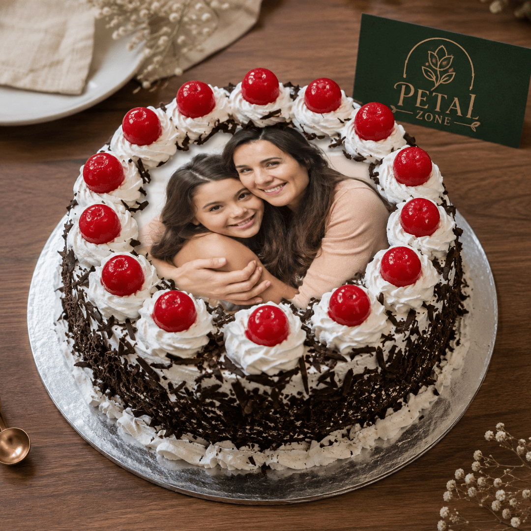 Picture-Perfect Forest – Black Forest Photo Cake 2