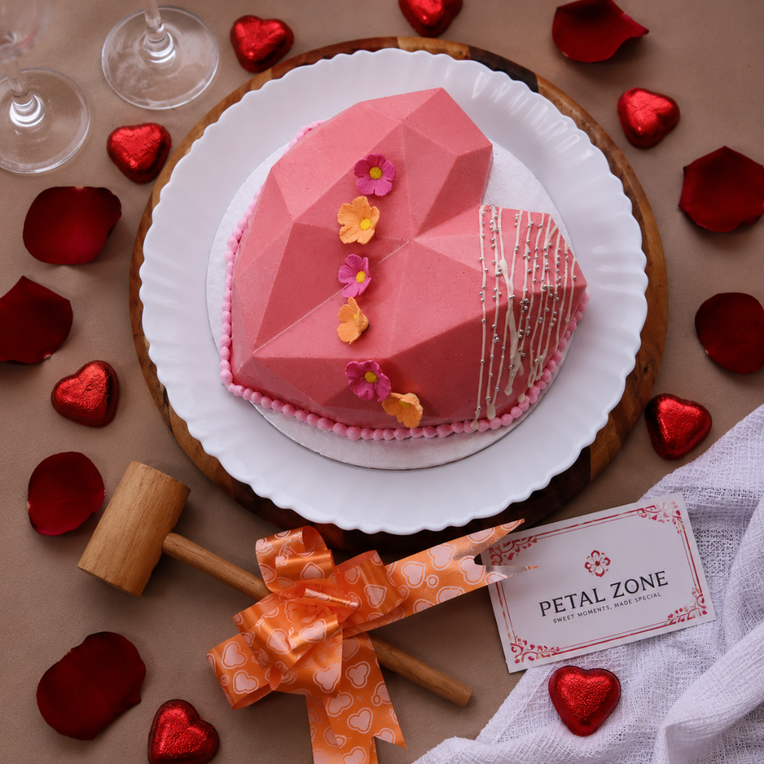 Strawberry Surprise – Strawberry Pinata Cake 2