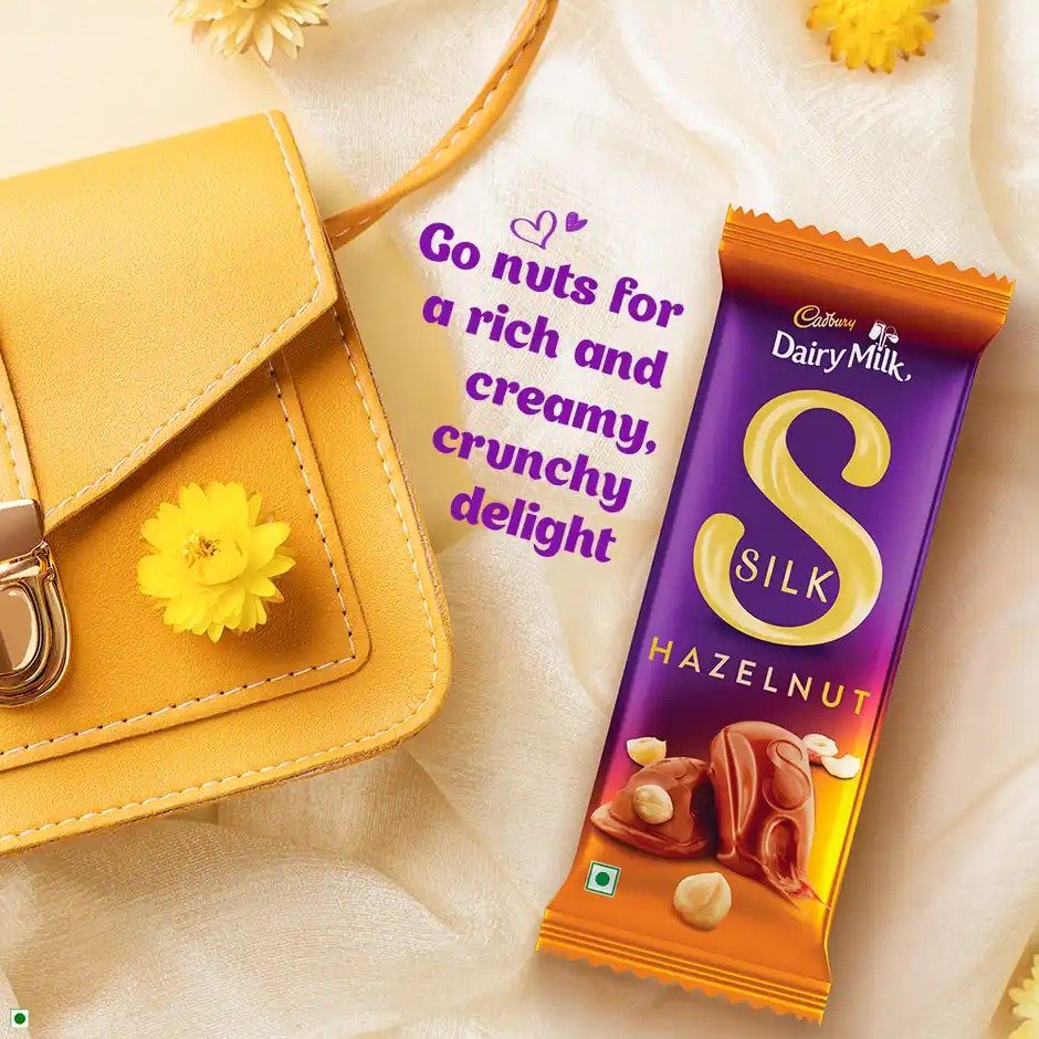Cadbury Silk Hazelnut Chocolate Bar 3