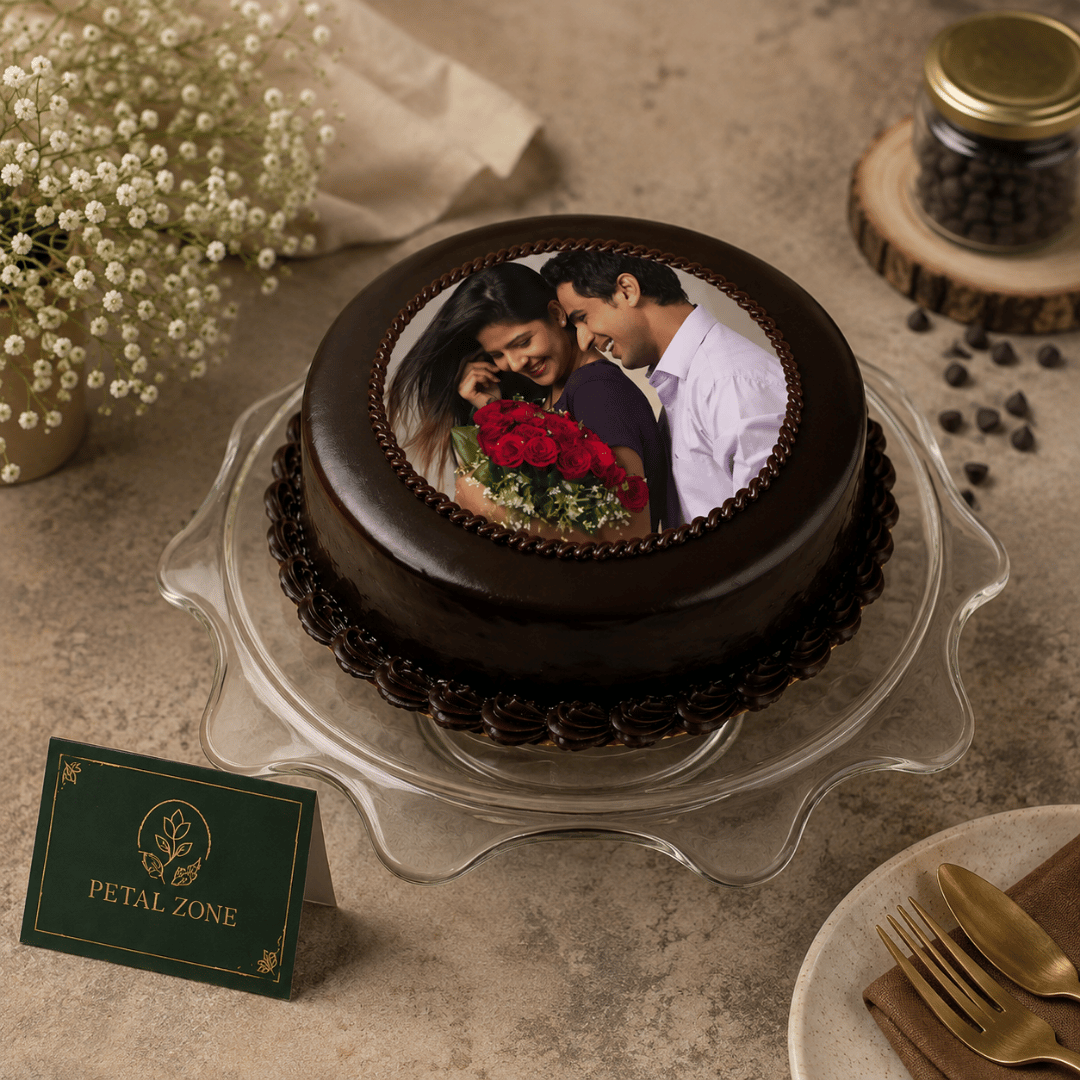 Memories in Truffle – Truffle Photo Cake 2
