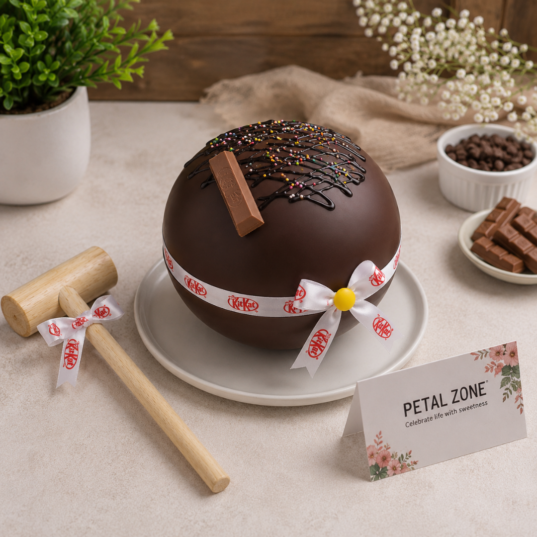 Kit Kat Surprise – Chocolate Pinata Cake 2