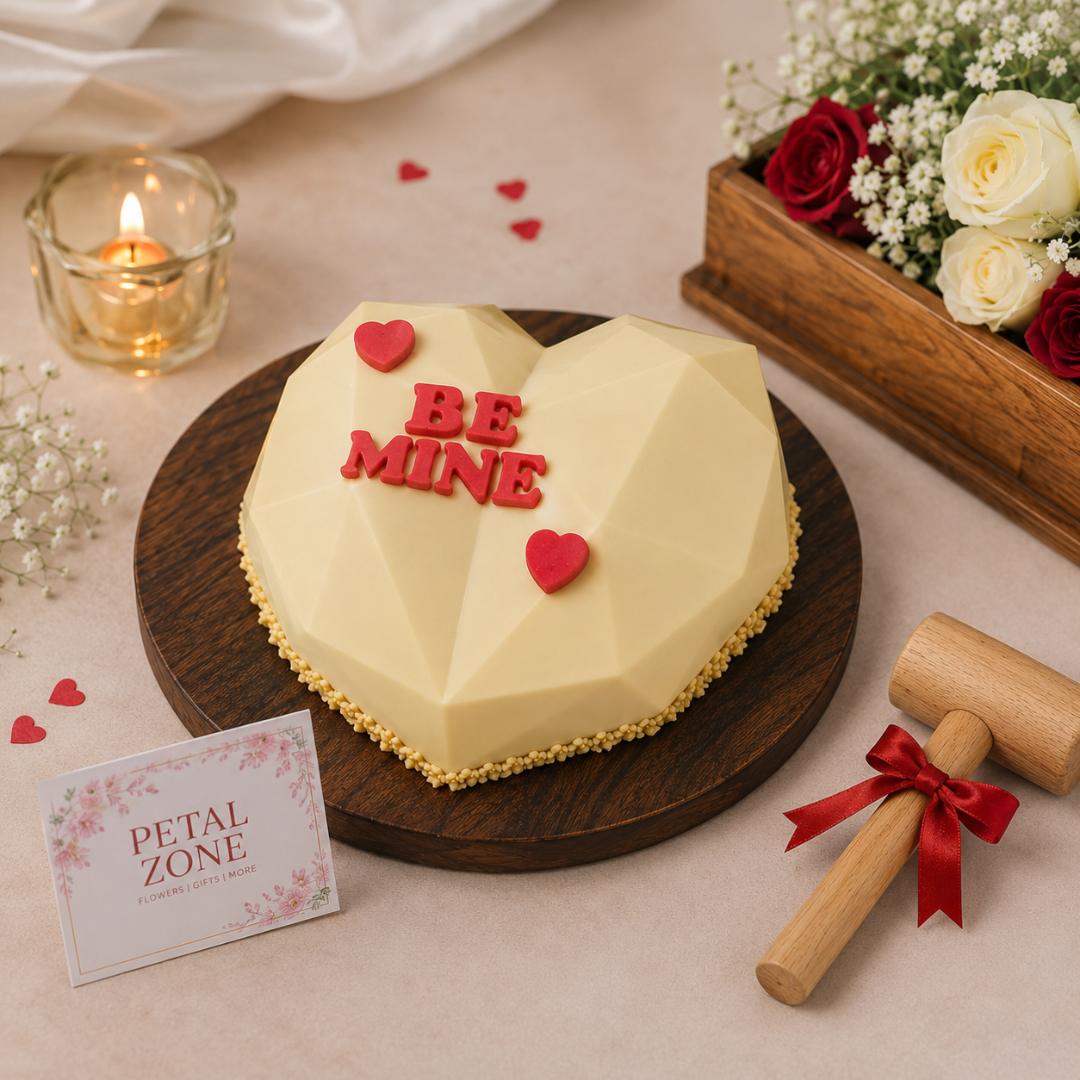 Golden Surprise – Butterscotch Pinata Cake 2
