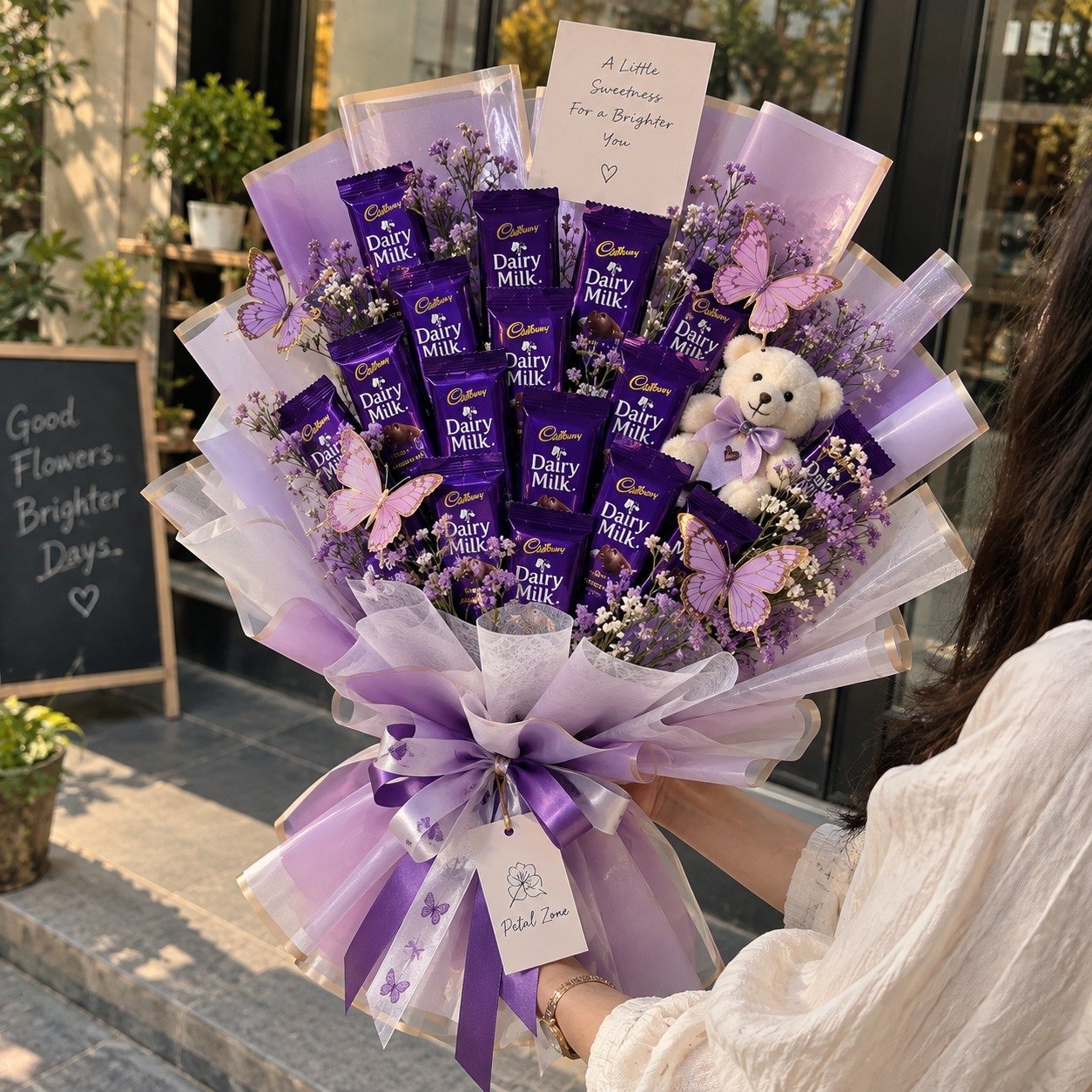 Sweet Theme Story – Themed Dairy Milk Bouquet 2