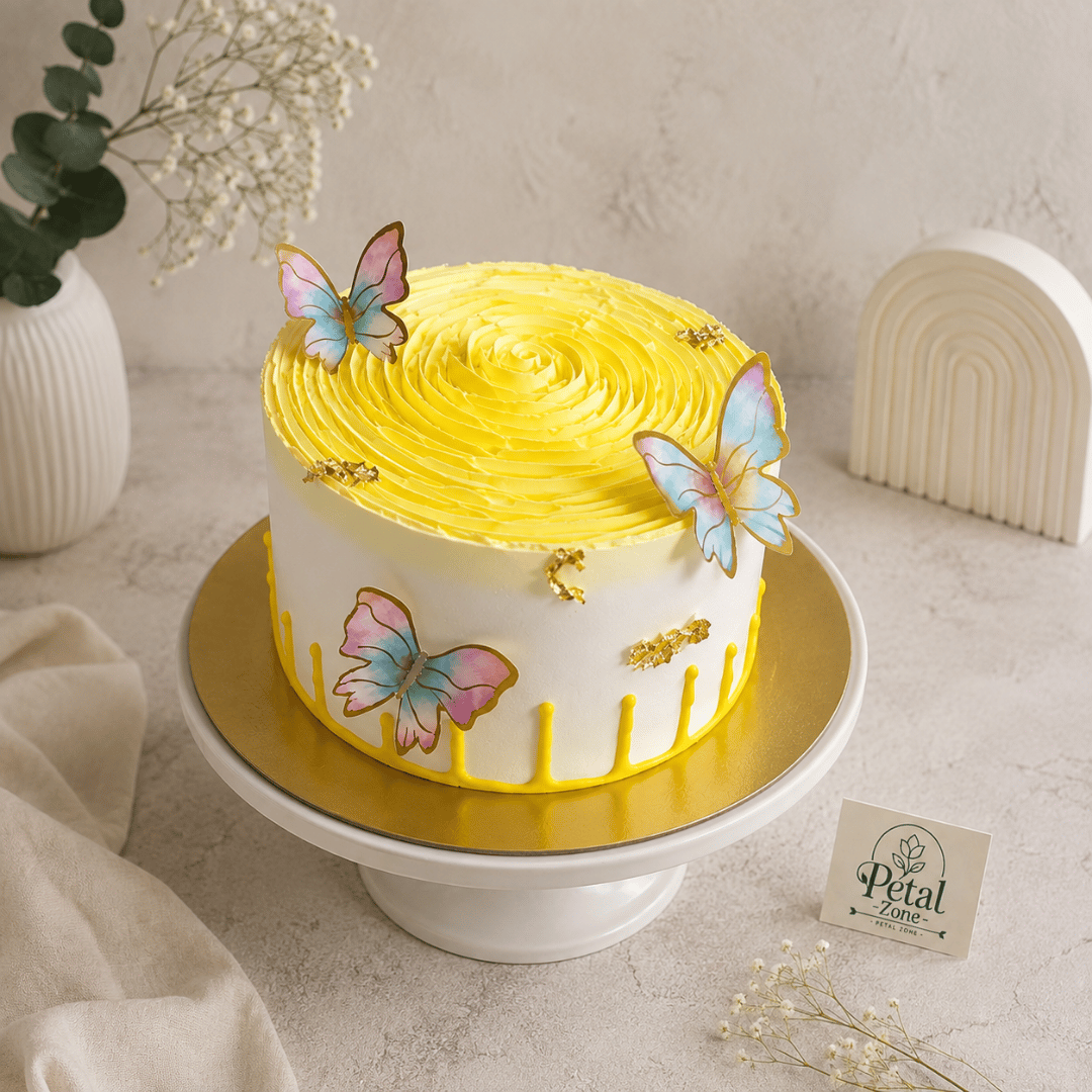 Tropical Elegance – Designer Pineapple Cake 2