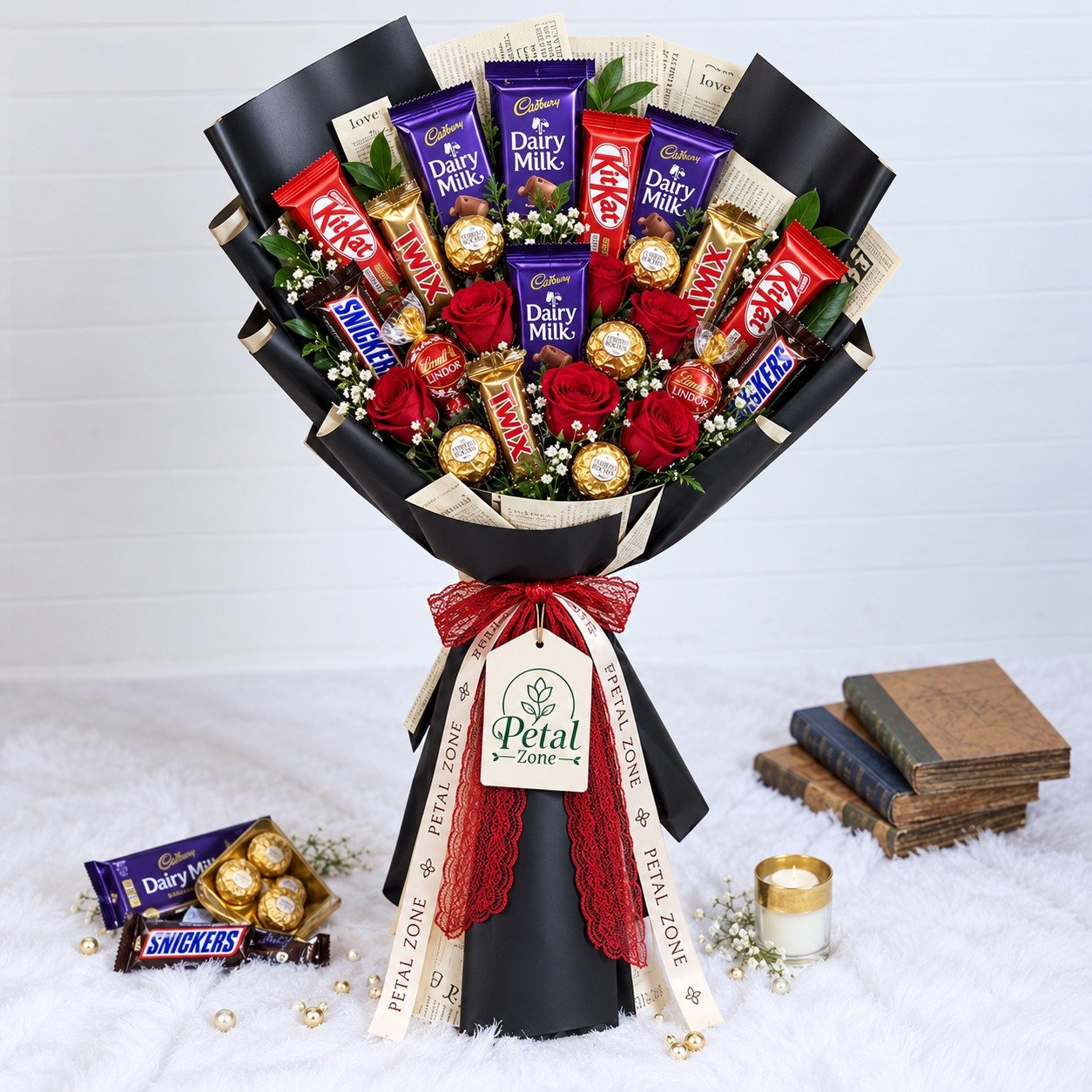 Candy Break Delight – Candy Mix Kit Kat Bouquet 2