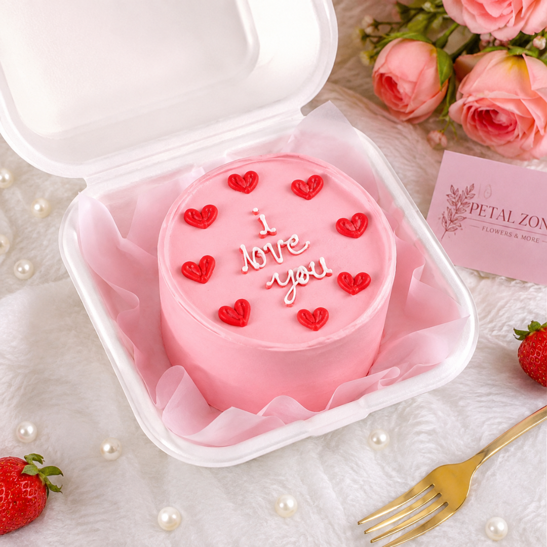 Little Strawberry Love – Strawberry Bento Cake 2