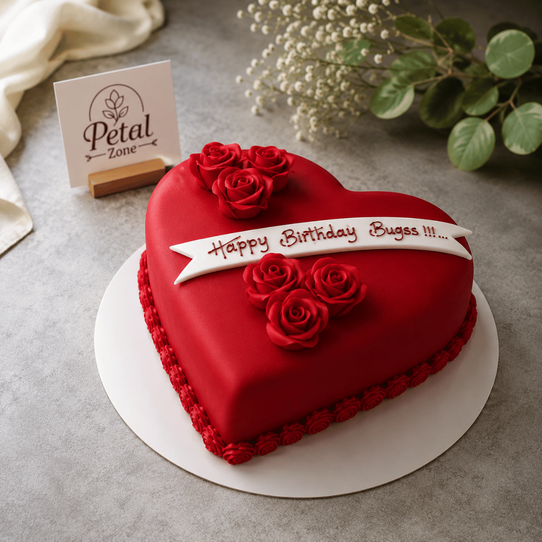 Velvet Luxe – Red Velvet Fondant Cake 2