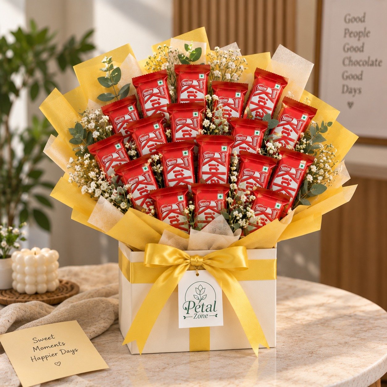 Chocolate Luxe Box – Box Style Kit Kat Bouquet 2