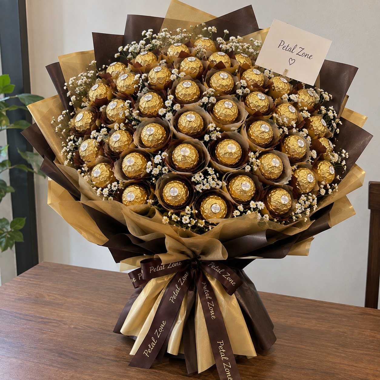Grand Golden Fantasy – Giant Ferrero Rocher Bouquet 2