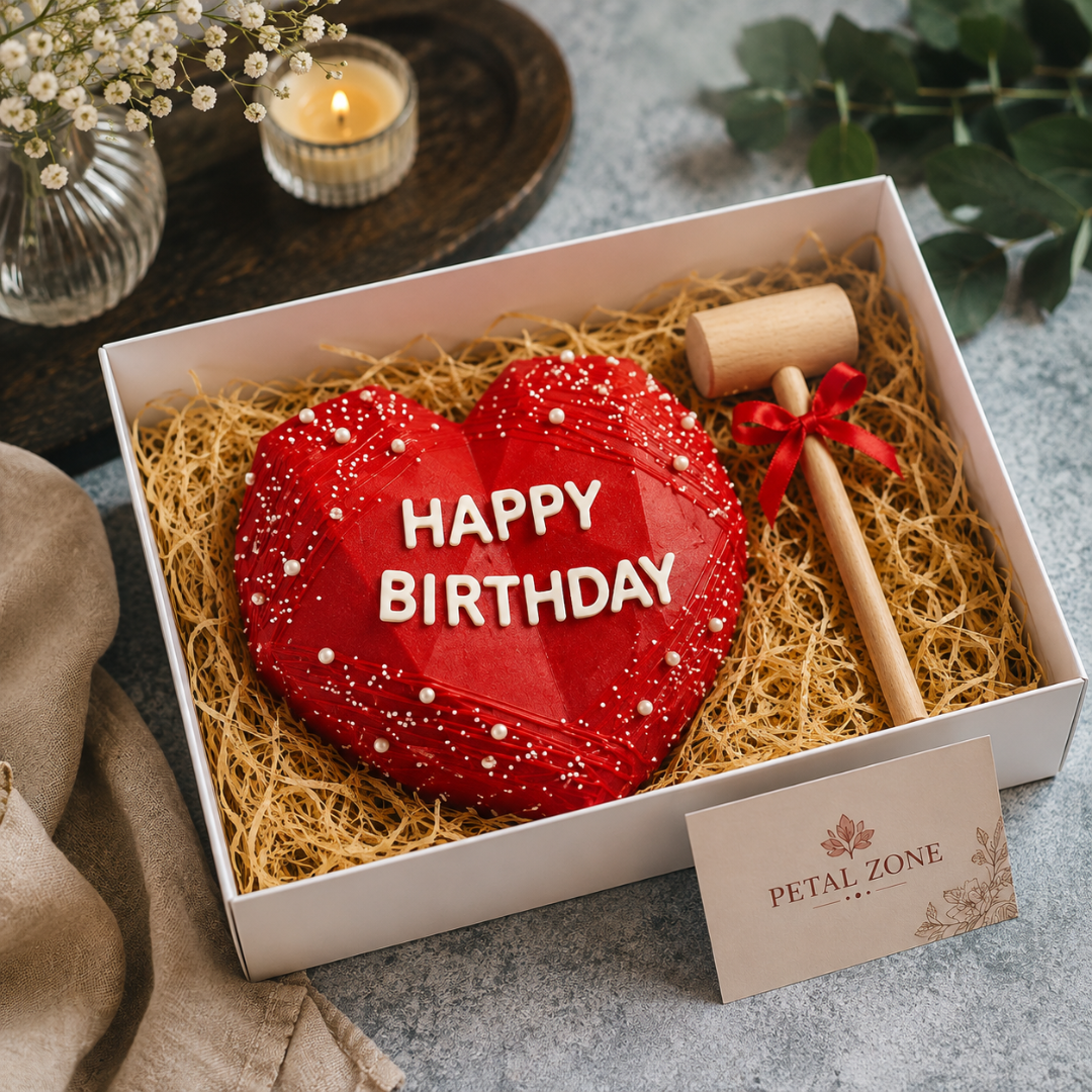 Velvet Surprise – Red Velvet Pinata Cake 2