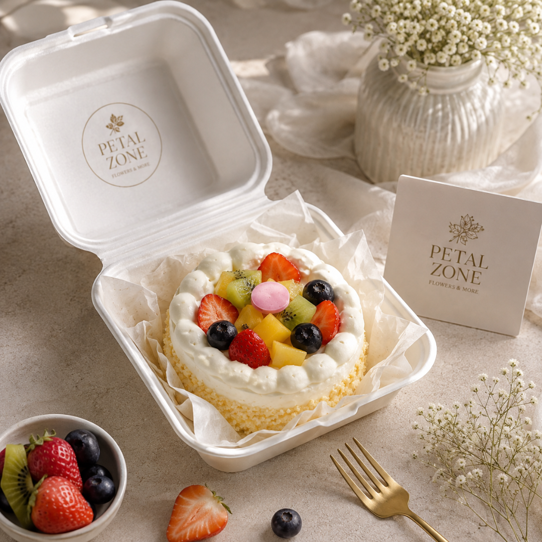 Little Garden of Fruits – Fruit Bento Cake