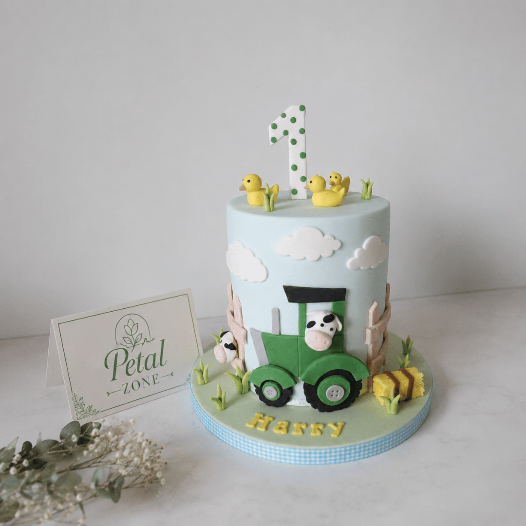 Pistachio Royale – Fondant Cake