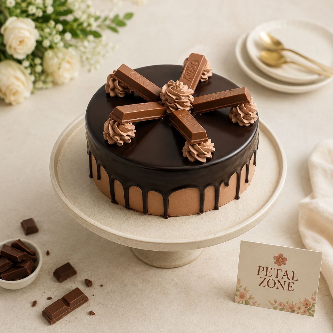 Kit Kat Crunch – Chocolate Cream Cake