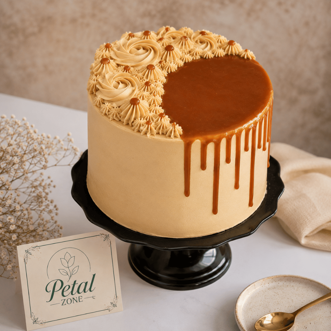 Golden Butterscotch – Designer Cake